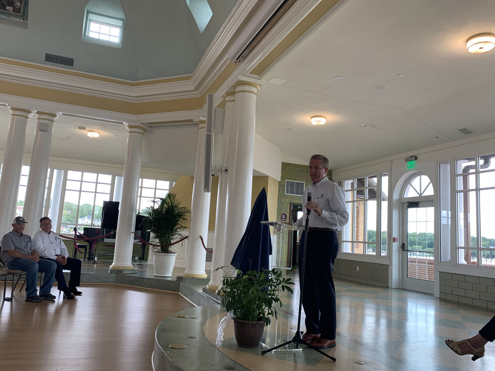 Dirk Debbink, president of MSI General, talks about the Riviera renovation project